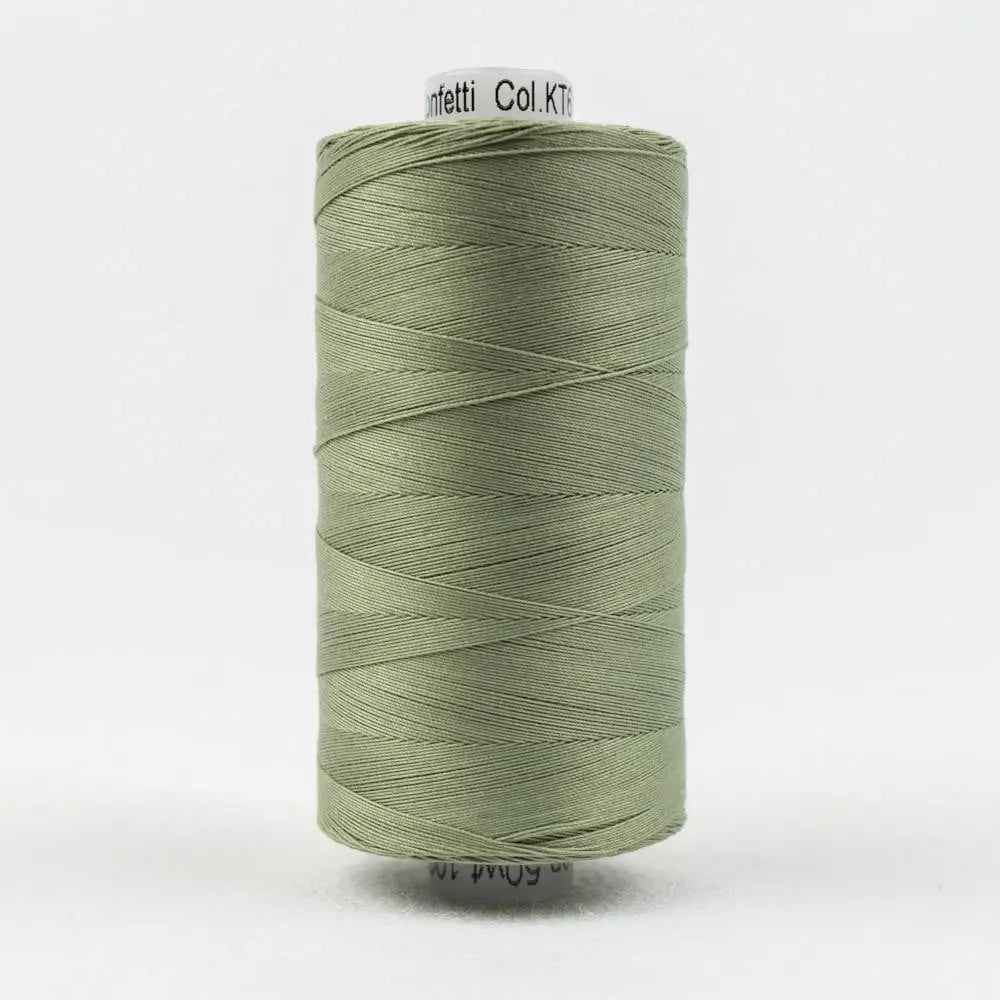 KT613 - Konfetti™ 50wt Egyptian Cotton Grey Khaki Thread