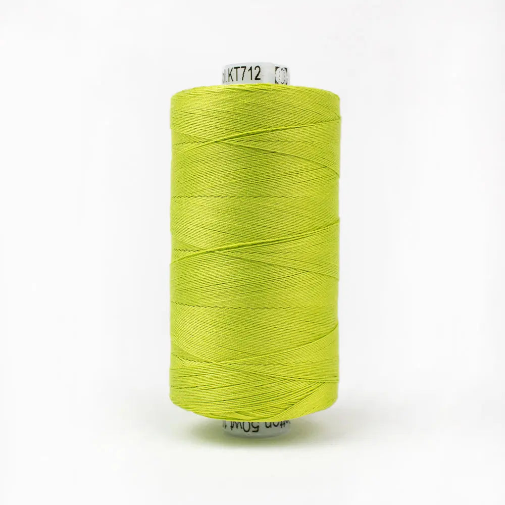 KT712 - Konfetti™ 50wt Egyptian Cotton Thread Chartreuse