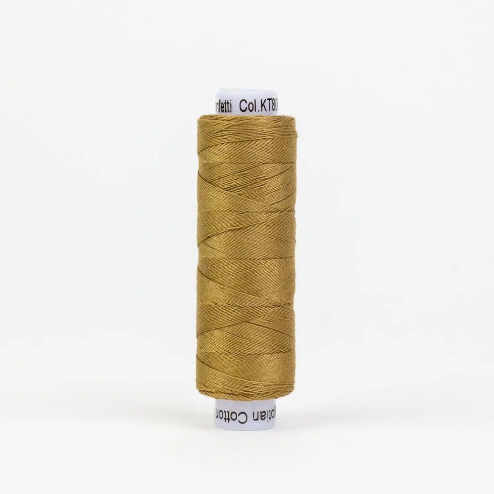 KT800 - Konfetti™ 50wt Egyptian Cotton Beige Thread
