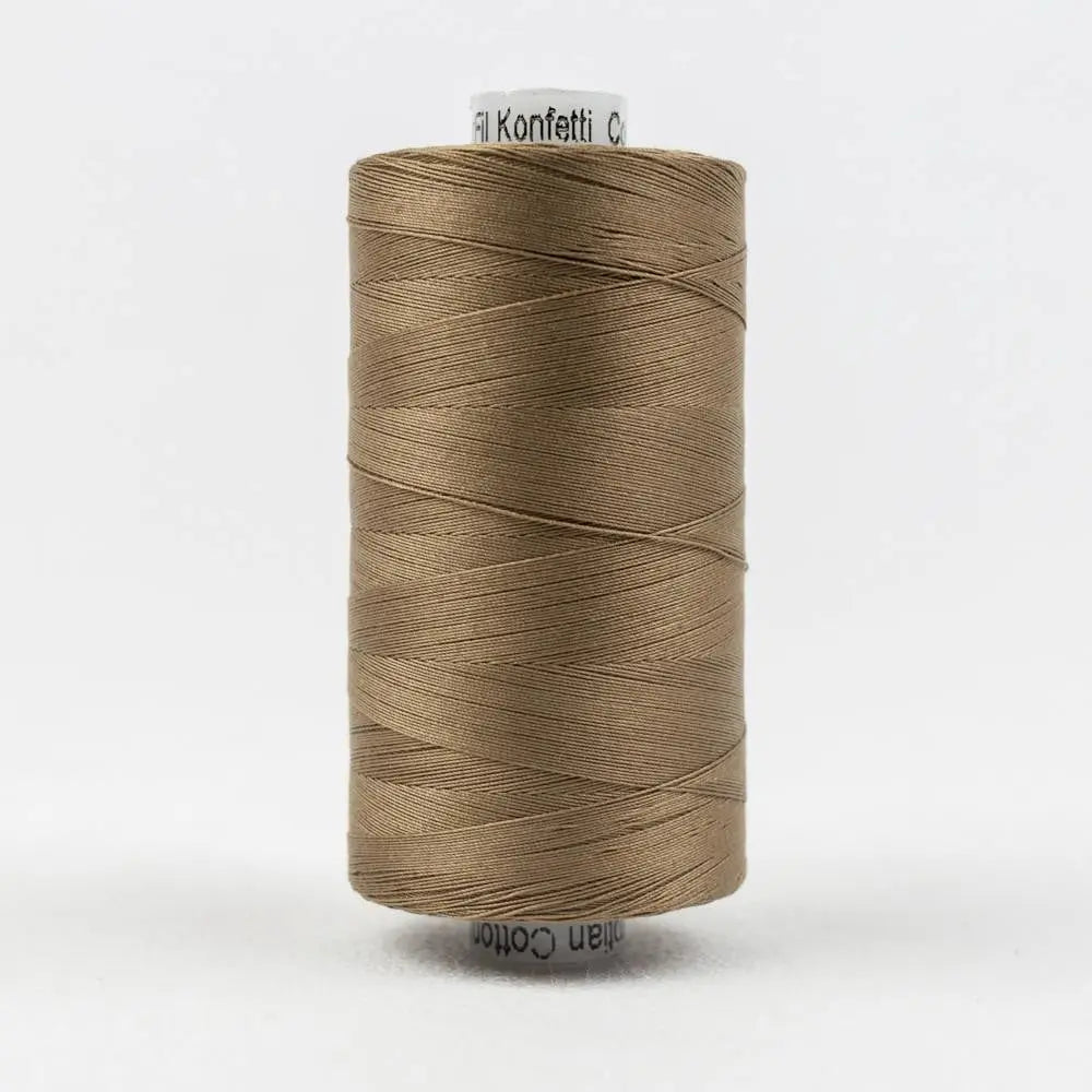 KT801 - Konfetti™ 50wt Egyptian Cotton Brown Thread