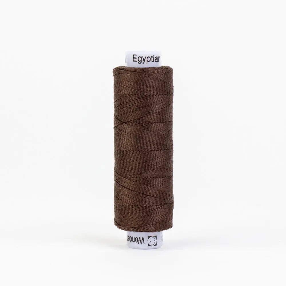 KT803 - Konfetti™ 50wt Egyptian Cotton Dark Brown Thread