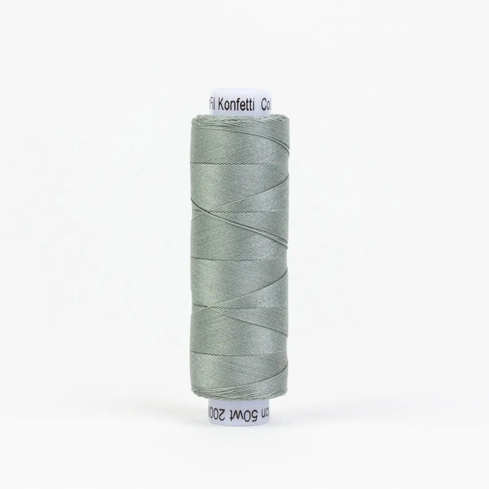 KT901 - Konfetti™ 50wt Egyptian Cotton Light Grey Thread