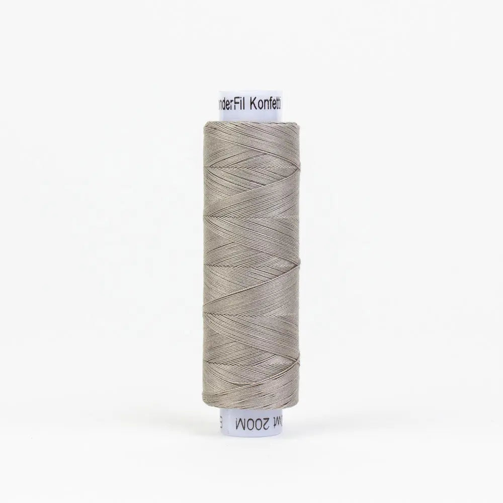 KT905 - Konfetti™ 50wt Egyptian Cotton Sterling Grey Thread