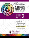Kaleidoscope Interfacing Template 3-pack