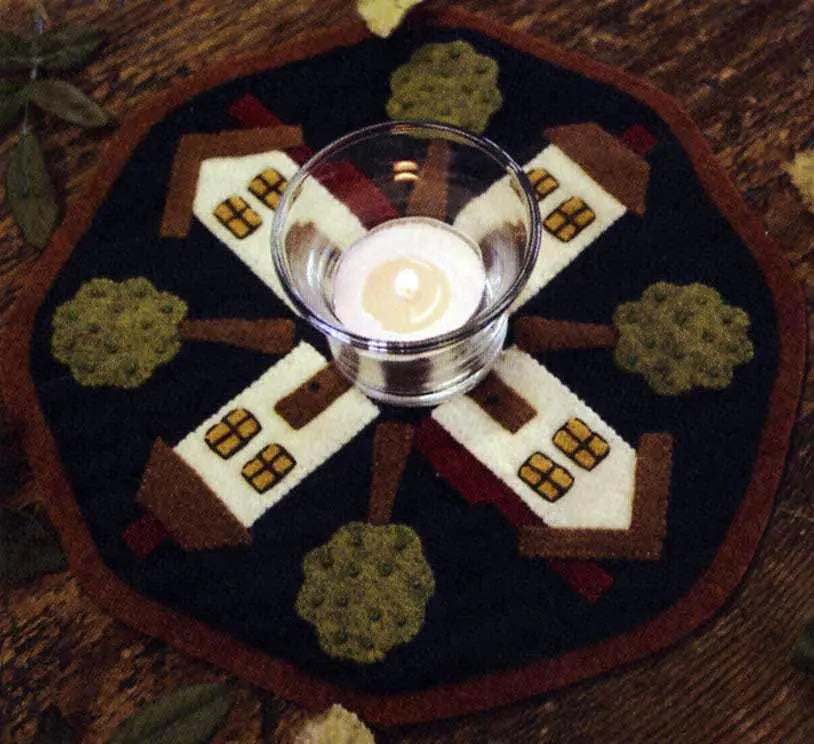 Kit Candle Mat Houses