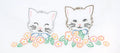 Kittens Perle Edge Pillowcases