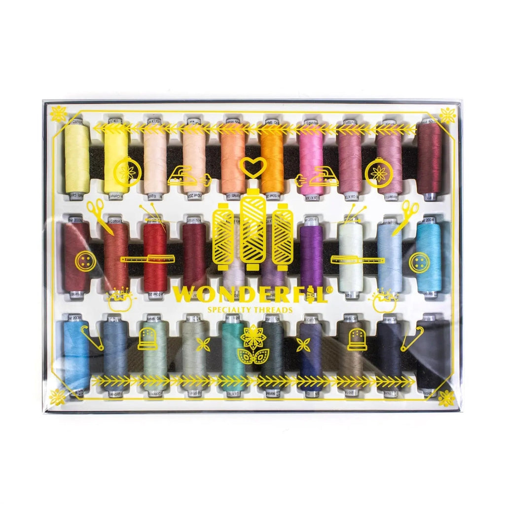 Konfetti™ 50wt Egyptian Cotton Thread : Collector Set