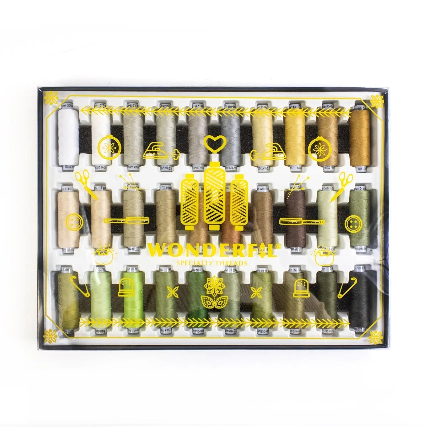 Konfetti™ 50wt Egyptian Cotton Thread : Collector Set