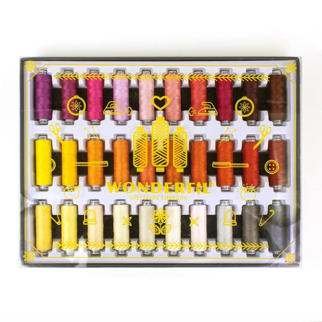 Konfetti™ 50wt Egyptian Cotton Thread : Collector Set