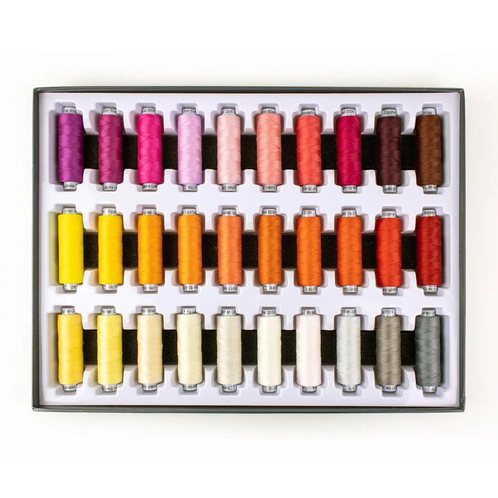 Konfetti™ 50wt Egyptian Cotton Thread : Collector Set
