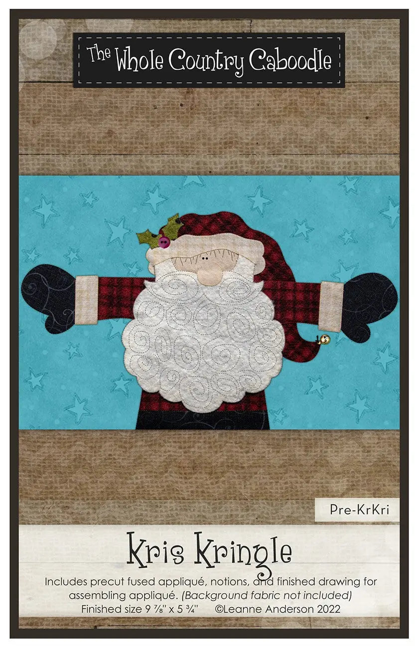 Kris Kringle Precut Fused Applique Pack