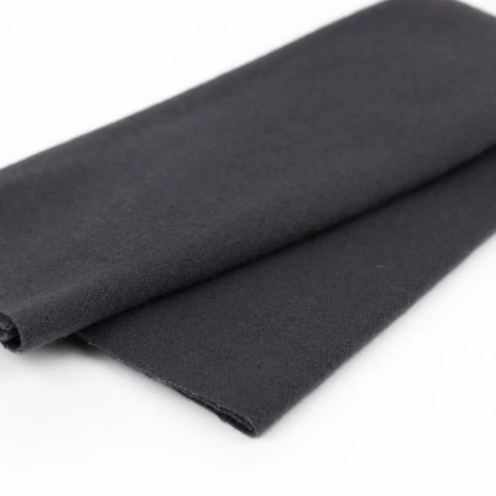 LN06 - Charcoal Merino Wool Fabric