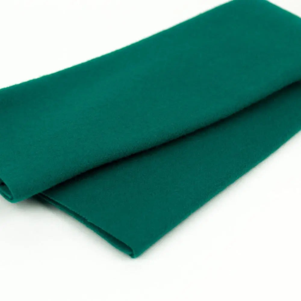 LN09 -Amazon Green Merino Wool Fabric