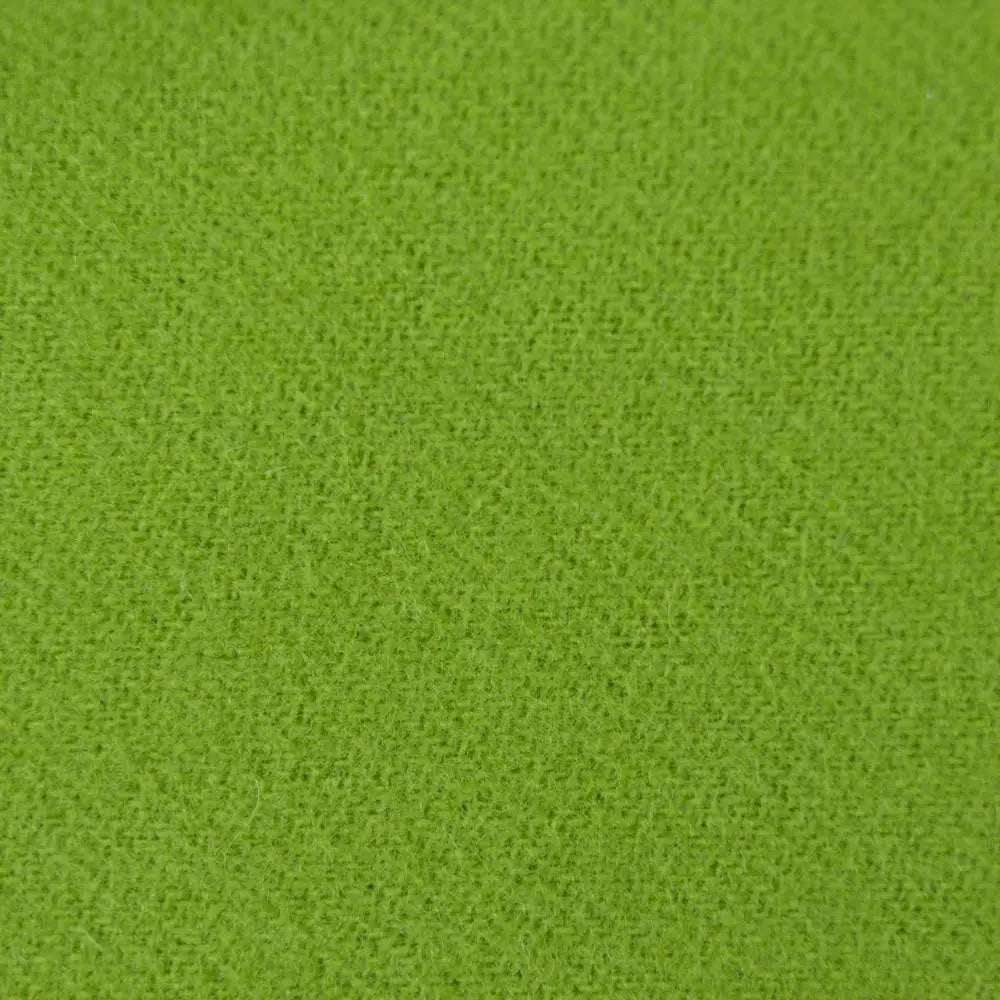 LN13 - Electric Lime Merino Wool Fabric