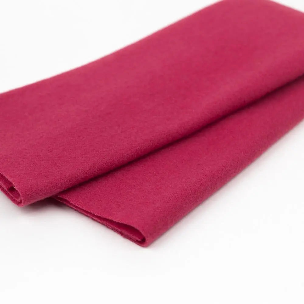 LN22 - Raspberry Merino Wool Fabric