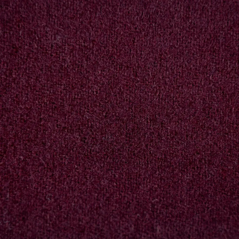 LN26 - Black Cherry Merino Wool Fabric
