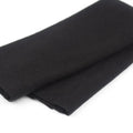 LN30 - Black Merino Wool Fabric