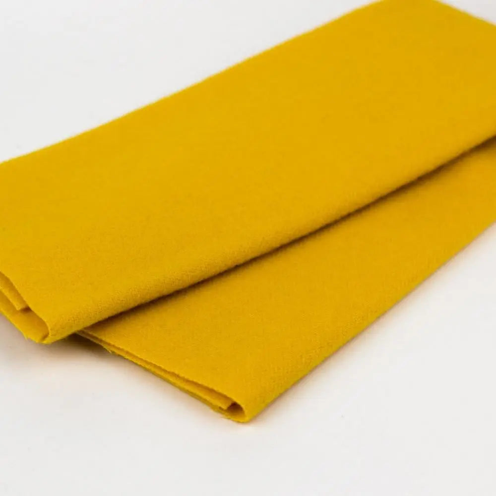 LN33 - Goldenrod Merino Wool Fabric