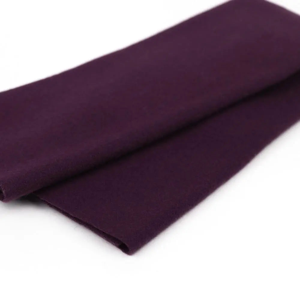 LN39 - Eggplant Merino Wool Fabric