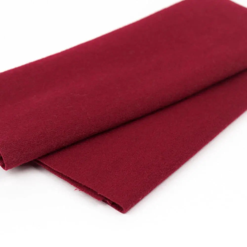 LN43 - Dark Cerise Merino Wool Fabric