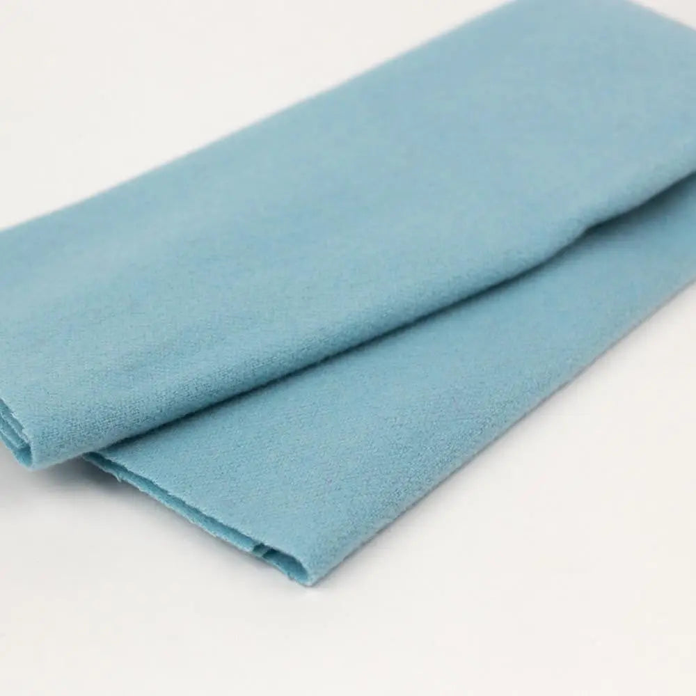 LN53 - Baby Blue Merino Wool Fabric