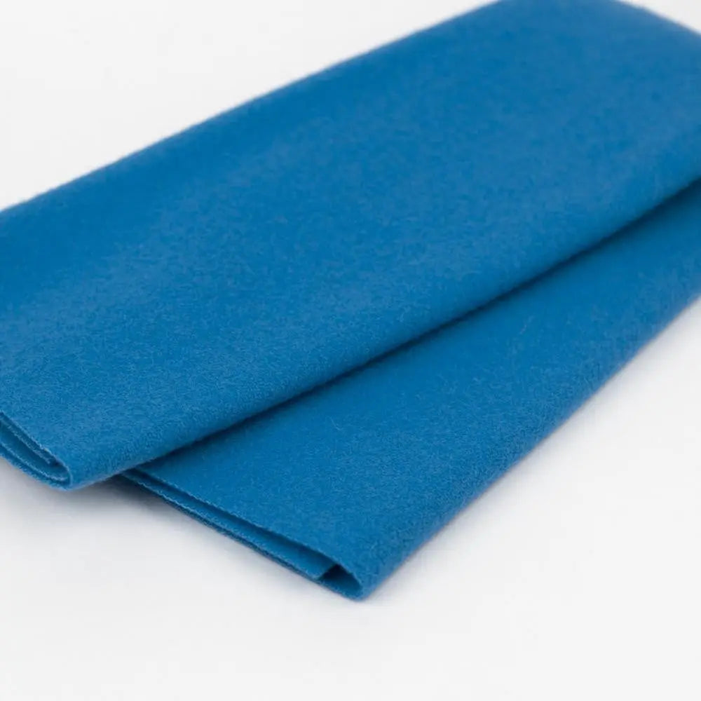 LN56 - Crystal Blue Merino Wool Fabric
