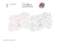 213 Floral Elegance Pantograph by Linda V. Taylor