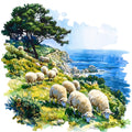 Landscapes of Scotland Fabric Panel 3