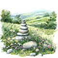 Landscapes of Scotland Fabric Panel 30