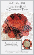 Large Hexi Bowl or Centerpiece Trivet