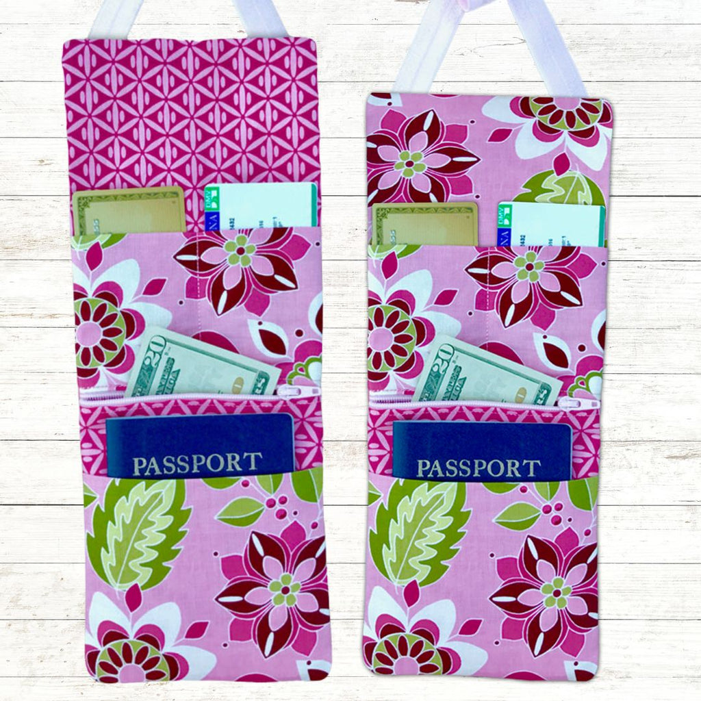 Hide Inside In-the-Hoop Travel Wallet Embroidery Design Pickle Pie Designs