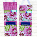 Hide Inside In-the-Hoop Travel Wallet Embroidery Design Pickle Pie Designs