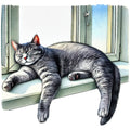 Lazy Cats Fabric Panel 19