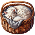 Lazy Cats Fabric Panel 27