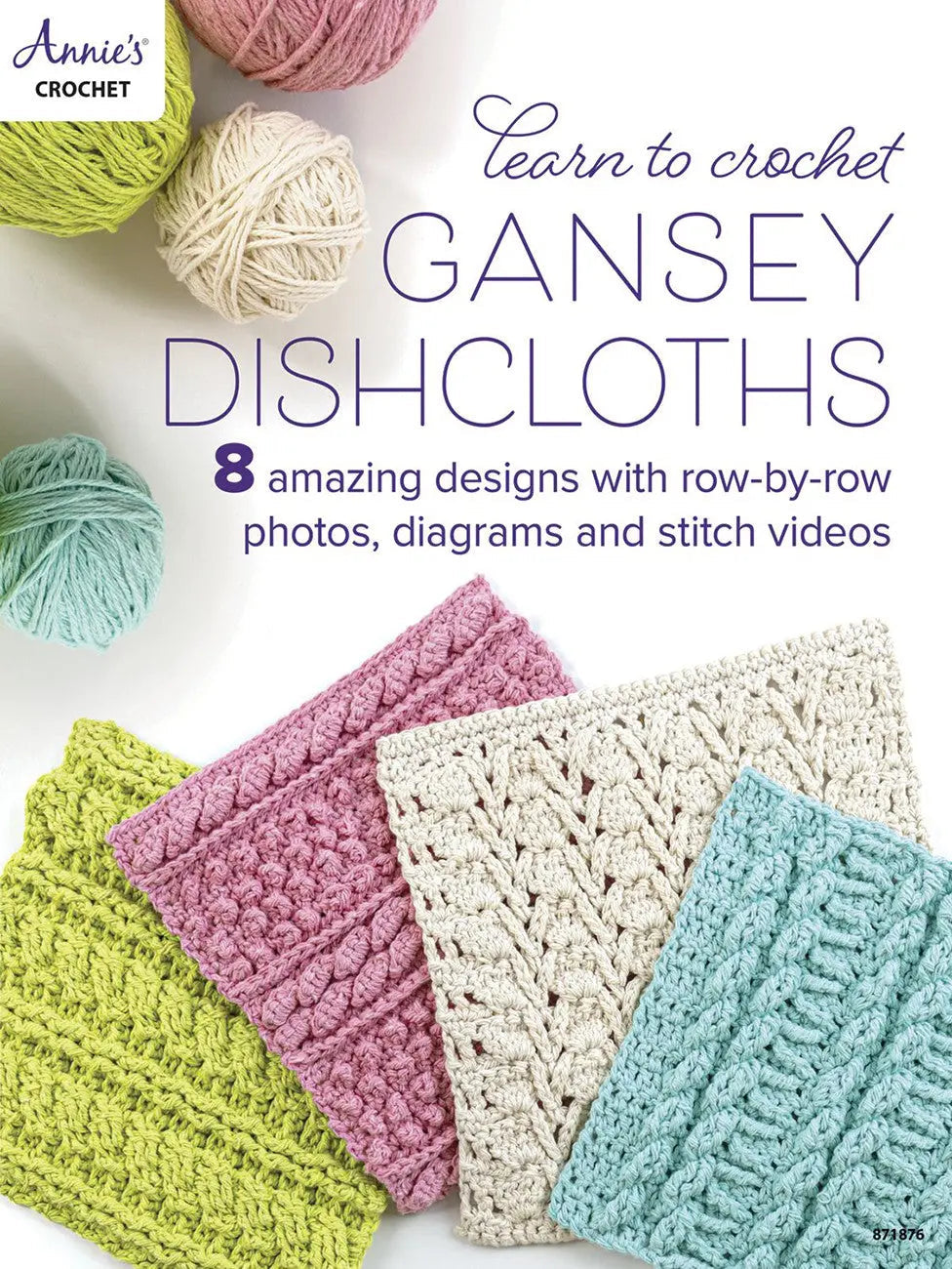 Learn to Crochet Gansey Dishcloths
