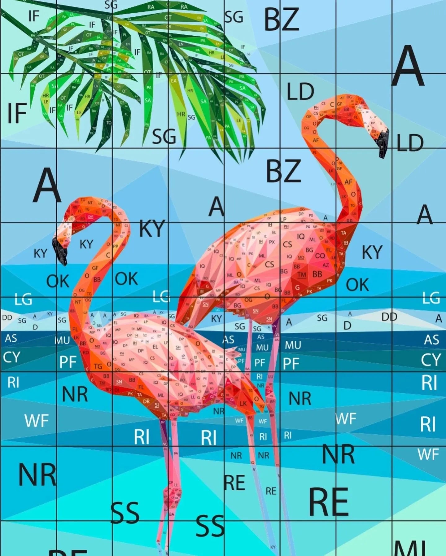 Legit Flamingoes Quilt Kit
