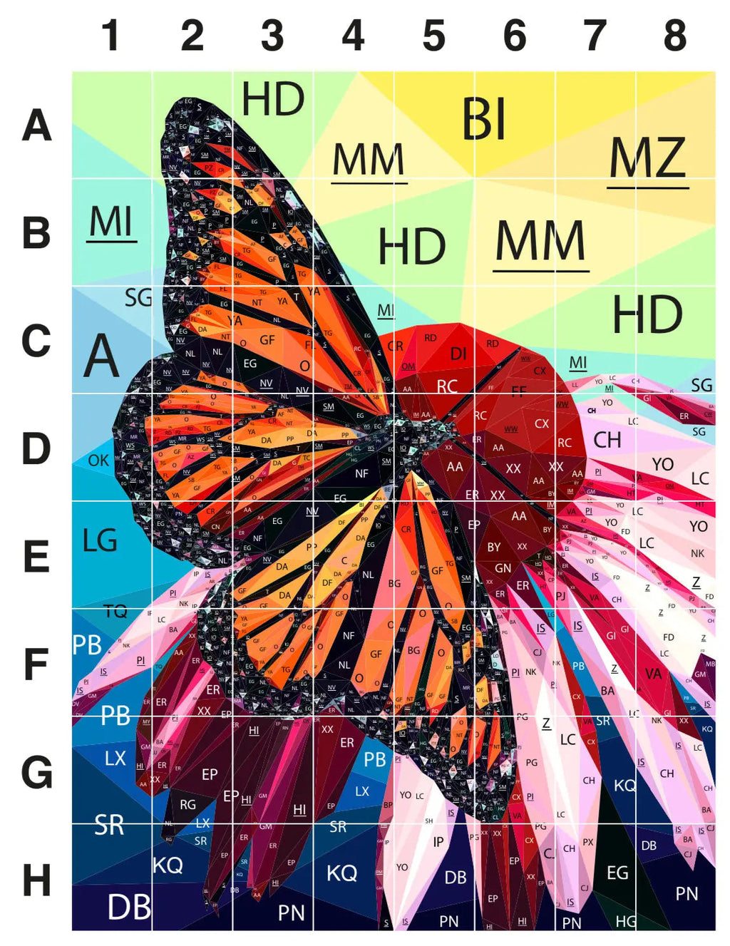 Legit Monarch Pattern