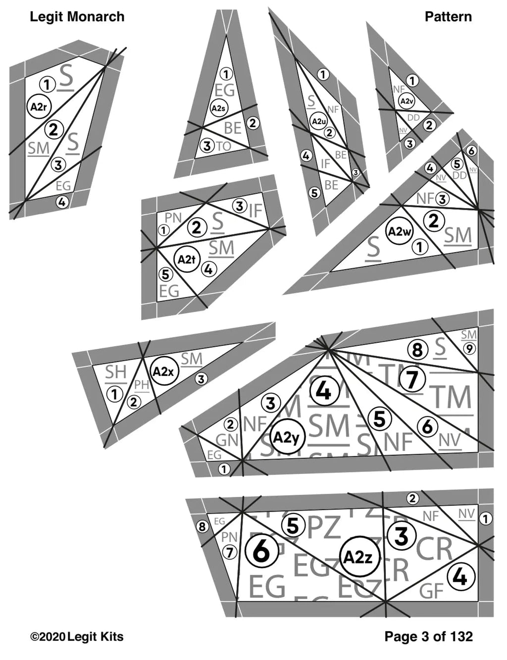 Legit Monarch Pattern