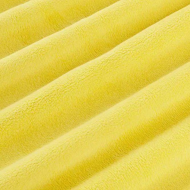 Lemon Solid Cuddle 3 58/60" Fabric per yard