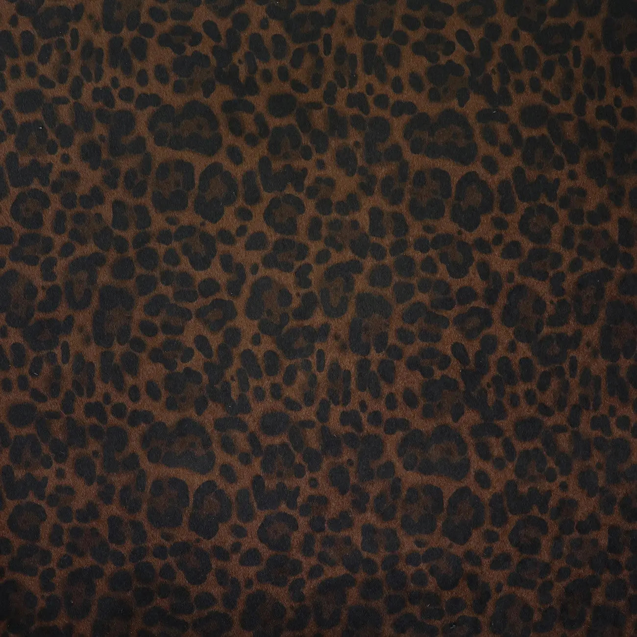 Leopard Black Walnut Faux Fur 1/2 Yard