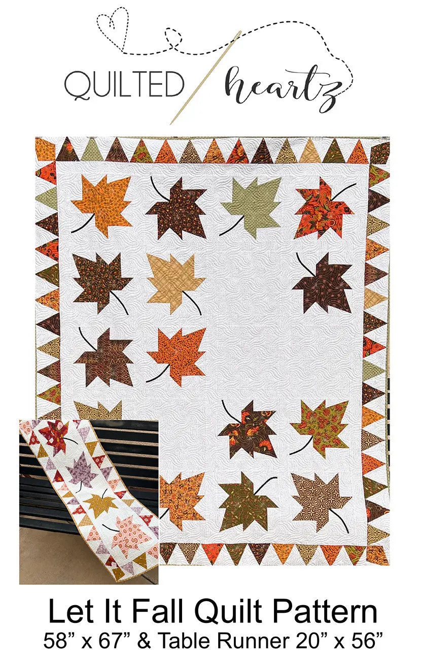 Let It Fall Quilt & Table Runner Pattern