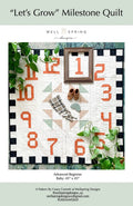 Let's Grow Milestone Quilt Pattern