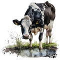Life at the Farm Fabric Panel 1