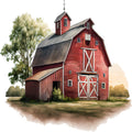 Life at the Farm Fabric Panel 6