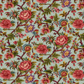Light Teal Heligan Vine Lost Gardens of Heligan Cotton 43"/44" Fabric Per Yard