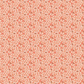 Little Bo - Berry Vines - Coral 44" / 45" Fabric Per Yard