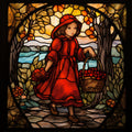 Little Red Riding Hood Fabric Panel 3