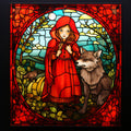 Little Red Riding Hood Fabric Panel 4