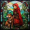 Little Red Riding Hood Fabric Panel 5