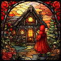 Little Red Riding Hood Fabric Panel 8